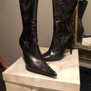 Gorgeous Bronze Ankle Boots